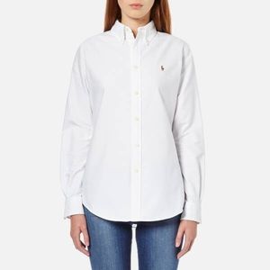 Ralph Lauren Polo | White Slim Fit Oxford
